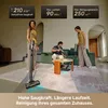 People using a cordless vacuum cleaner in a modern living room. Produktbild-Vorschau