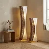 Standaarlamp Wayan, 100 cm, Capiz bamboe, elegante Productafbeelding-voorbeeld 2