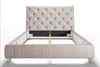 KAWOLA Bett ANNY Polsterbett Leder hellgrau 200x200cm Produktbild-Vorschau 7