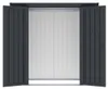 Metall Geräteschrank Paul XL Gartenschrank 197x94x181 cm Produktbild-Vorschau 3