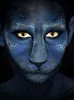 Halloween Kontaktlinsen Katze gelb - Vampir Werwolf Produktbild-Vorschau 3