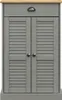 vidaXL Botník VIGO Grey 60x35x96 cm Borovicový masiv Náhled obrázku produktu 4