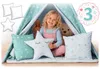 Nukido 740024 Kinder-tipi met lampjes – mintgroen met Productafbeelding-voorbeeld 19