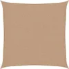 vidaXL Sluneční plachta 160 g/m² Taupe 2x2 m HDPE Náhled obrázku produktu 1