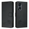 Leder Hülle für Oppo A1 Pro/Reno8 T 5G Süße Katze Flip Case Produktbild-Vorschau 2