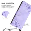 Hülle für Samsung Galaxy S25 Ultra Prägung Flip Leder Produktbild-Vorschau 6