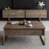 Skye Decor, Luxe Set - Walnut, Gold, Wohnzimmer, Produktbild-Vorschau 2