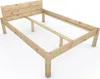 Pfostenbett "metallarm" Zirbe Massivholz "Daybett" 140 x Produktbild-Vorschau 2