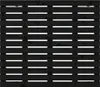 vidaXL Wand-Kopfteil Schwarz 96x3x91,5 cm Massivholz Kiefer Produktbild-Vorschau 4