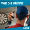 A person holding darts in front of a dartboard. Anteprima dell’immagine prodotto