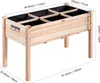 VEVOR vyvýšený záhon drevený sadzač box studený rám výsadba Náhľad obrázku produktu 9