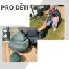 Sedací vak XXXL + podnožka zelená do interiéru na terasu Náhľad obrázku produktu 8