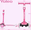 Yoleo Kinder Scooter, Kinderroller mit 3-in-1-Funktion und Produktbild-Vorschau 7