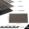UISEBRT 2er Set Akustikpaneele 60×120 cm - Wandverkleidung, Produktbild-Vorschau 2