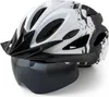 Fahrradhelm H085 Urban mit LED-Rücklicht & Magnet-Visier Produktbild-Vorschau 9