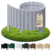 Floranica Bordura per Giardino in legno 30 x 100 cm Argento Anteprima dell’immagine prodotto 1