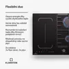 Klarstein dvojitá indukční a plynová varná deska, 7 kW plný Náhled obrázku produktu 2