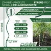Tyč GS2 2000/7 mm, spirálová, drátěná, zelená, pro rostliny Náhled obrázku produktu 3