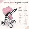 Bayer Chic 2000 Kombi-Puppenwagen Mika | 2in1 Buggy & Produktbild-Vorschau 14