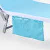 Strandtuch Mikrofaser Handtuch 2 Taschen - Hellblau Produktbild-Vorschau 4