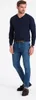 Ombre Clothing Maglione classico da uomo Launcebuz navy XL Anteprima dell’immagine prodotto 6