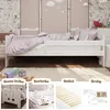 Łóżko dziecięce Lili z barierką i stelażem | 180x80 cm | Podgląd zdjęcia produktu 2