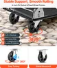SucceBuy Carrello pieghevole da 317 kg, carrello con Anteprima dell’immagine prodotto 3