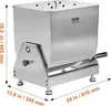 VEVOR Handbetriebs Fleischmischer, 80L Festtank Produktbild-Vorschau 7