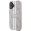 Custodia iPhone 16 Guess in ecopelle con logo rosa color Anteprima dell’immagine prodotto 2