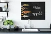 MuchoWow® - Leinwandbilder - Guten Appetit - Sprichwörter - Produktbild-Vorschau 3