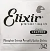 Elixir 14142 Nanoweb Phosphor Bronze - Einzelsaite 042 Produktbild-Vorschau 1