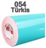(5,60€/m²) Oracal® Möbelfolie 054 Türkis Glanz 31,5 cm Produktbild-Vorschau 1