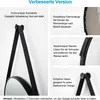 Heilmetz Rund Spiegel Φ80cm Wandspiegel mit Schwarz Produktbild-Vorschau 7