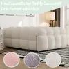 MODFU Canapé-lit extensible beige Fauteuil relax avec Voir les images du produit 4