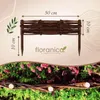 Floranica 1 kus Vrbový plot 10 cm x 50 cm – Zahradní plot z Náhled obrázku produktu 3