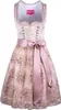 Dirndl Rosalia 60er Länge rose 36 Produktbild-Vorschau 2