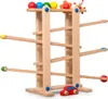 Coemo Kugelbahn aus Holz 7 mobile Teile Produktbild-Vorschau 1