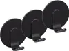 WENKO Turbo-Loc® Wandhaken Uno Mod. Bivio Black matt, 3er Produktbild-Vorschau 1