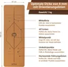 DH FitLife Yogamatte aus Kork & TPE (großer Lotos), Produktbild-Vorschau 6