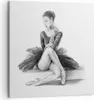 Bild auf Leinwand - Leinwandbild - Einteilig - Ballerina Produktbild-Vorschau 1