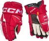 Gants Ccm Tacks Xf Junior Rouge 12 Rouge 12 Voir les images du produit 1
