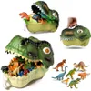 VELKÁ SADA DINOZÁRŮ – KUFŘÍK S FIGURKAMI T-REXŮ, DINO PARK, Náhled obrázku produktu 1