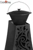 Gartenkamin HAWANA Ofen 50x33x108cm Creole Kamin Ofen Produktbild-Vorschau 6