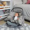 Einschlagdecke Babyschale Baby Decke 90x90 cm - Fußsack Produktbild-Vorschau 6