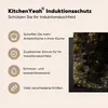 KitchenYeah© Herdabdeckplatte Gold - Schwarz - Abstrakt , Produktbild-Vorschau 6