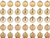 Palline di Natale infrangibili oro 6 cm 35 pezzi. Anteprima dell’immagine prodotto 6