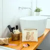 Mr. & Mrs. Panda Kosmetiktasche Bär und Hase Umarmen Größe Produktbild-Vorschau 5