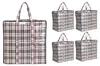 Opbergtas 75L 5-pack 20kg schwarz/weiß wasserabweisend Produktbild-Vorschau 1