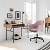home24 Bürodrehstuhl - Samt Produktbild-Vorschau 2