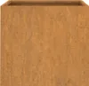 A square planter box made of corten steel. Anteprima dell’immagine prodotto